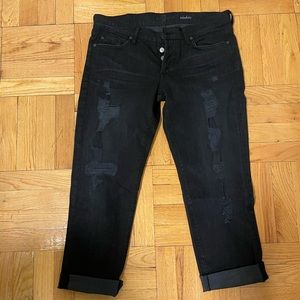 7 For All Mankind cropped jeans.